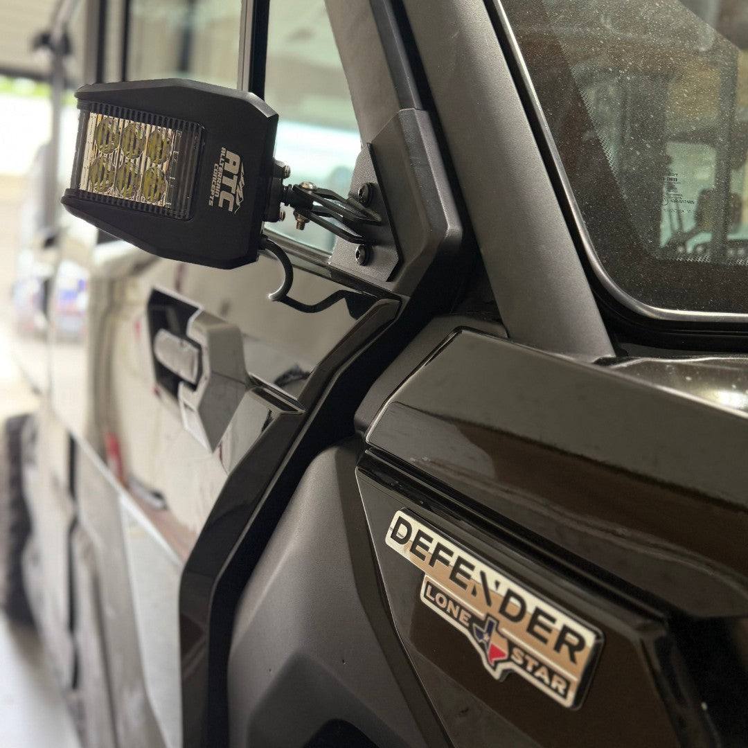 Photo of ATC Side-Winder Series Mirrors by All Terrain Concepts - Premium Mirrors for UTVs / Side by Sides