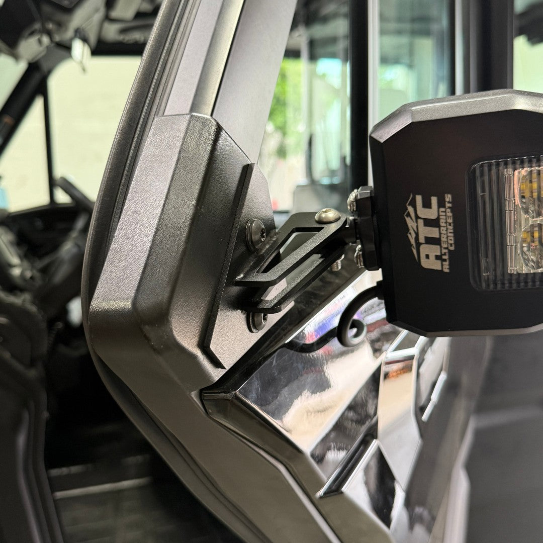 Photo of ATC Side-Winder Series Mirrors by All Terrain Concepts - Premium Mirrors for UTVs / Side by Sides