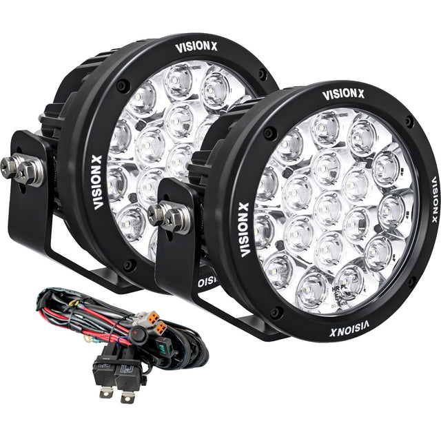 Photo of 6.7" CG2 Multi LED Light Cannon Kit by Vision X Off-Road - Premium LED Driving Light for UTVs / Side by Sides