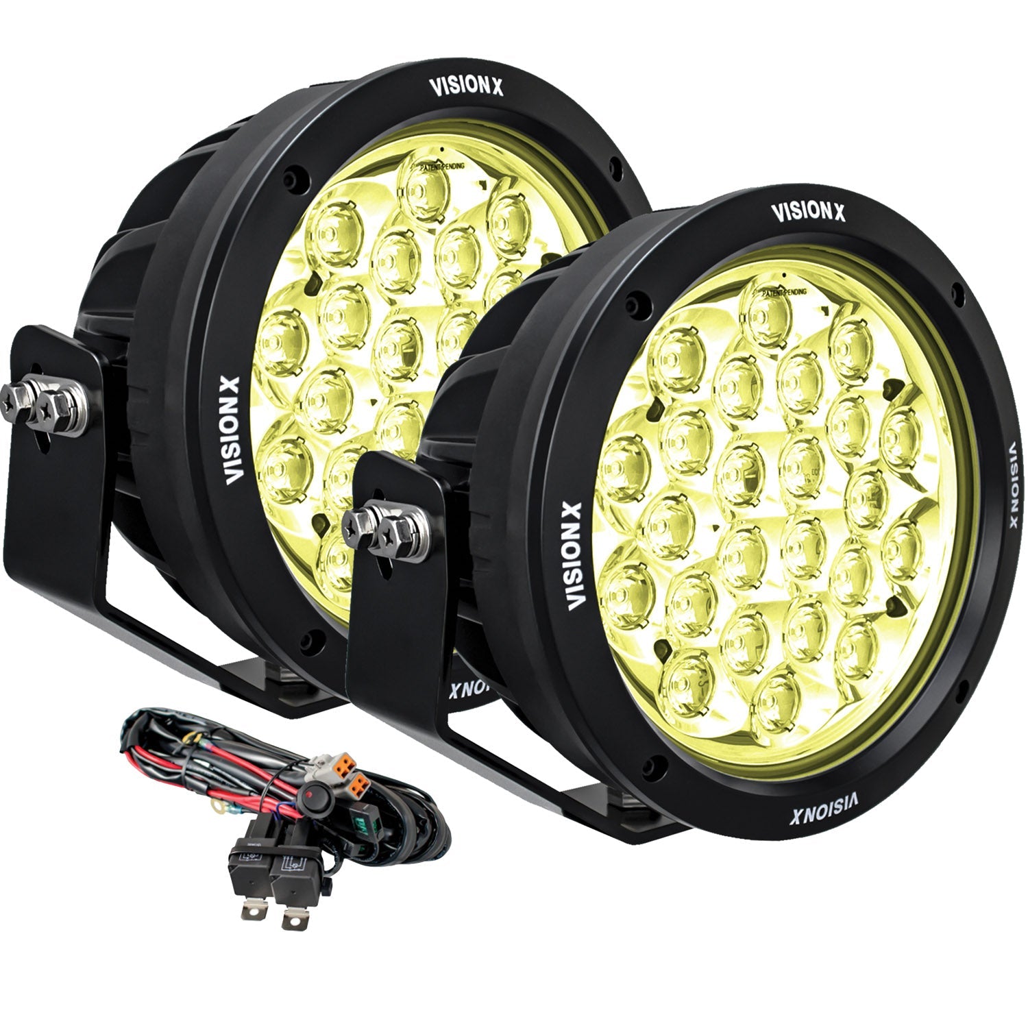 Photo of 8.7" CG2 Multi LED Light Cannon Kit by Vision X Off-Road - Premium LED Driving Light for UTVs / Side by Sides