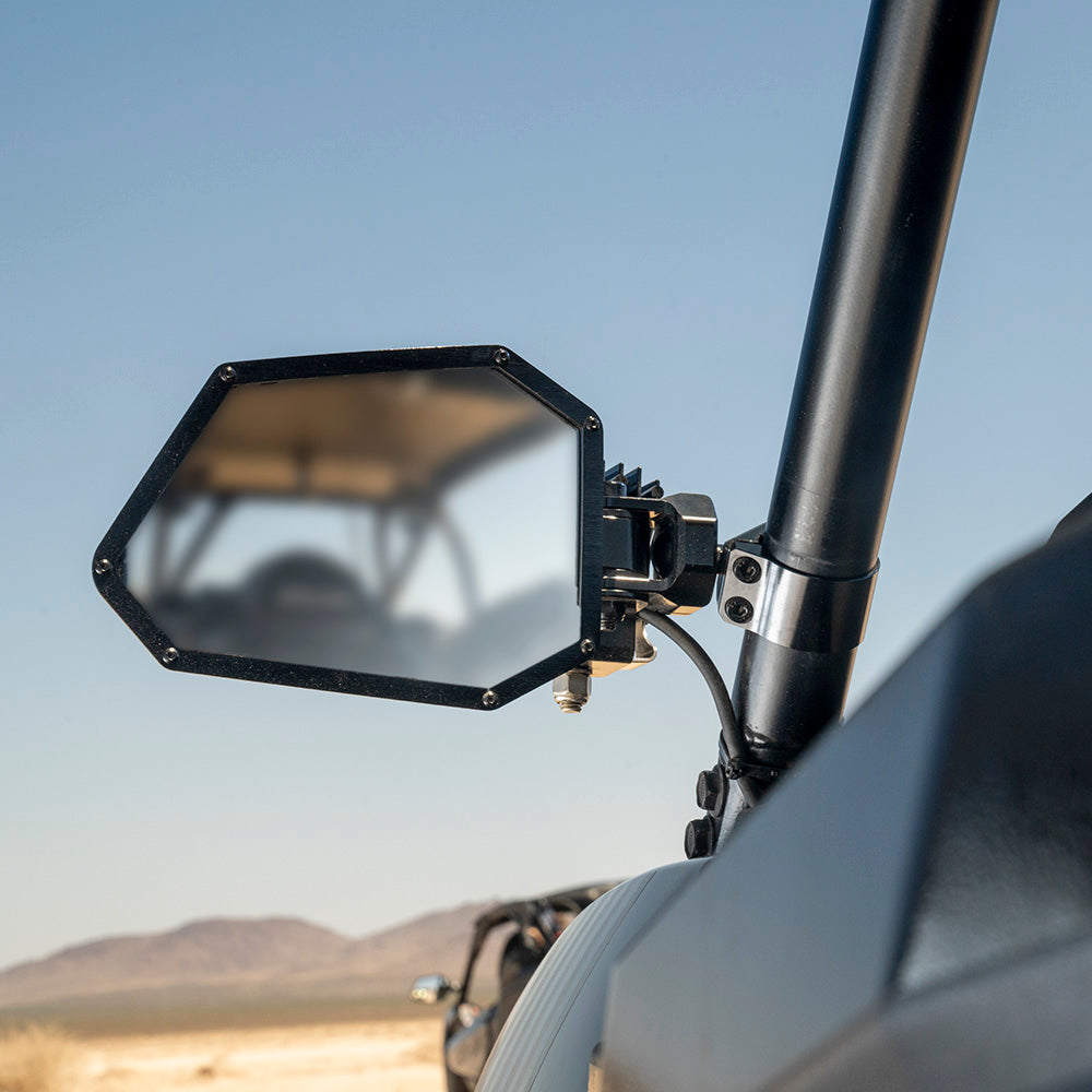 Replacement Glass for Cuero Pro Side Mirrors - Hassle-Free Replacement + Custom Fit (Universal)