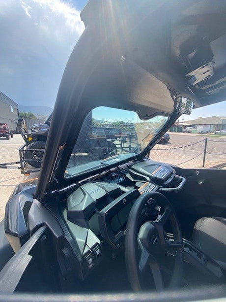 Photo of CANAM COMMANDER FRONT WINDSHIELD 2021+ by Dirt Warrior Accessories - Premium WINDSHIELD for UTVs / Side by Sides