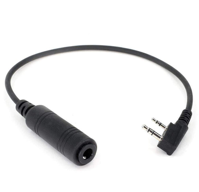 Photo of Headset / Helmet Straight Cable for Rugged and Kenwood Handheld Radios - CLEARANCE by Rugged Radios - Premium for UTVs / Side by Sides
