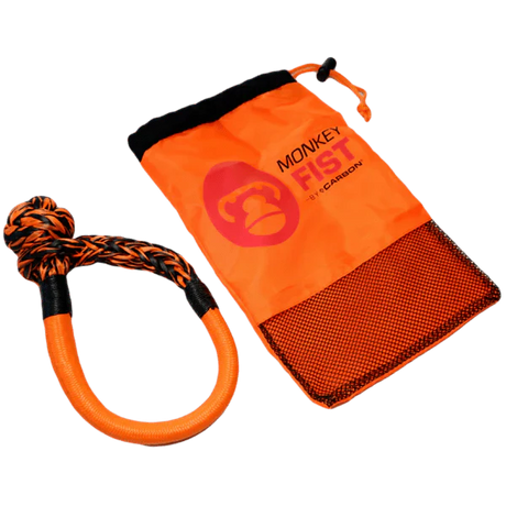 Photo of Carbon Offroad Monkey Fist 15T Synthetic Soft Shackle by Carbon Offroad USA - Premium Shackles for UTVs / Side by Sides