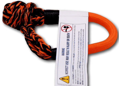 Photo of Carbon Offroad Monkey Fist 15T Synthetic Soft Shackle by Carbon Offroad USA - Premium Shackles for UTVs / Side by Sides