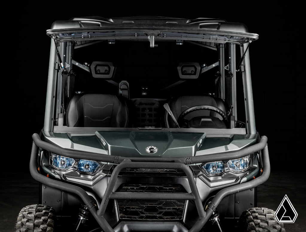 Can-Am Defender Flip Windshield — product detail 2