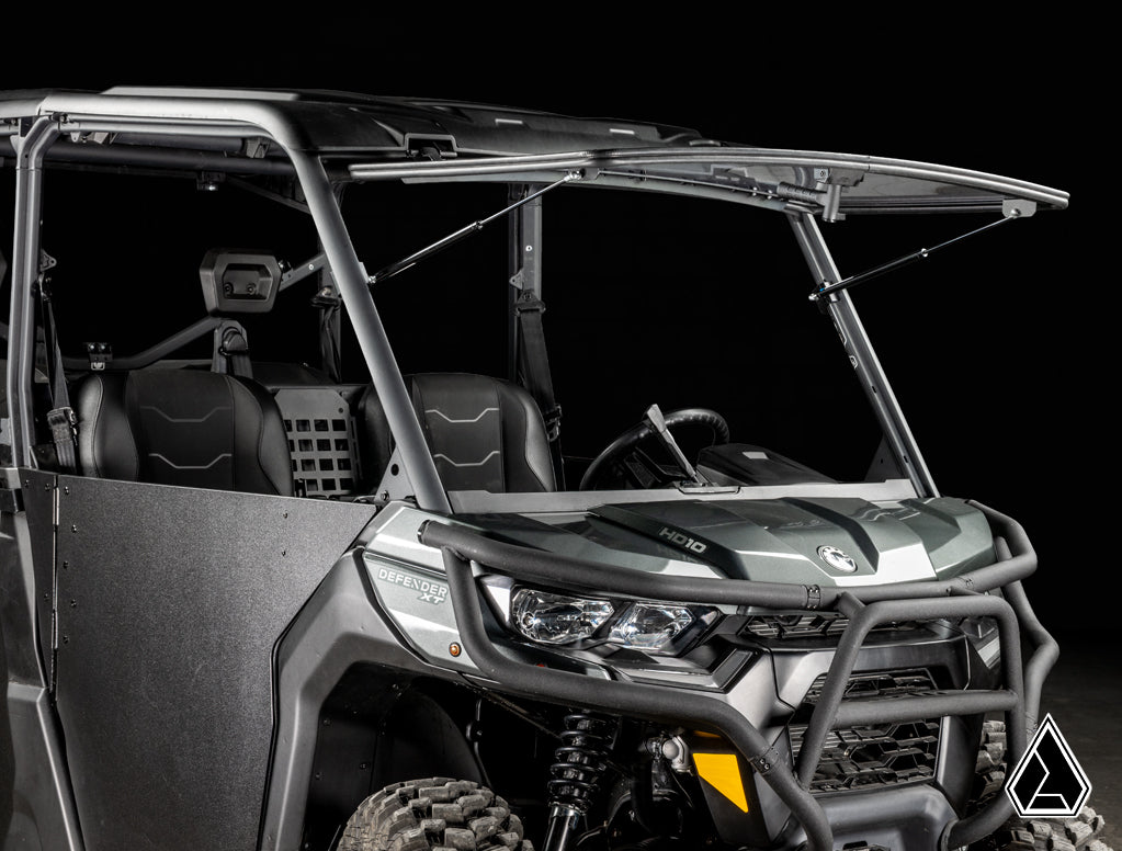 Can-Am Defender Flip Windshield — product detail 5