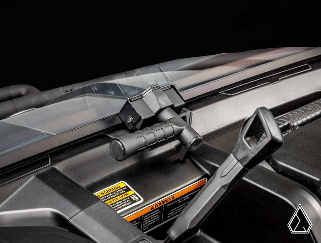Can-Am Defender Flip Windshield — product detail 7