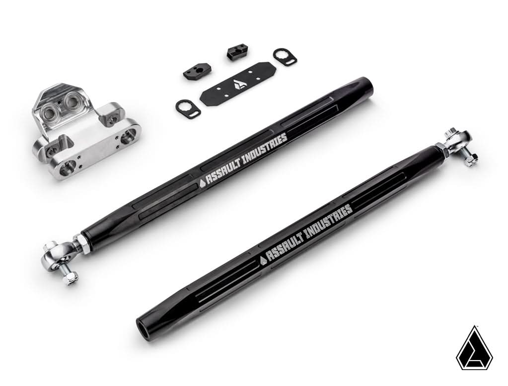 Can-Am Maverick R Heavy-Duty Turret Tie Rods by Assault Industries