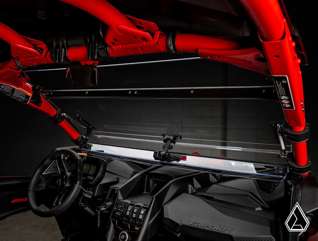 Can-Am Maverick X3 Flip Windshield — product detail 6