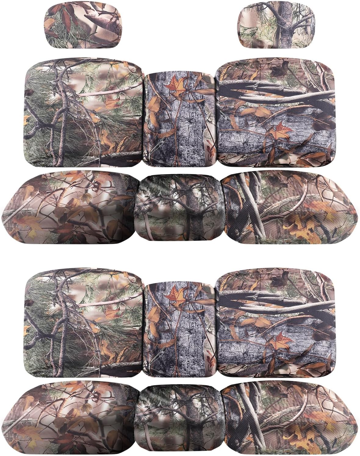 Photo of Waterproof Camo Seat Cover for Can-Am Defender MAX HD10|9|8|7 by Kemimoto - Premium for UTVs / Side by Sides