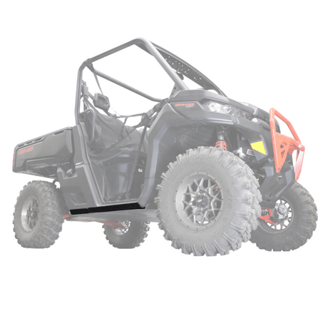 Photo of Can-Am Defender UHMW Rock Sliders by Factory UTV - Premium Rock Sliders for UTVs / Side by Sides