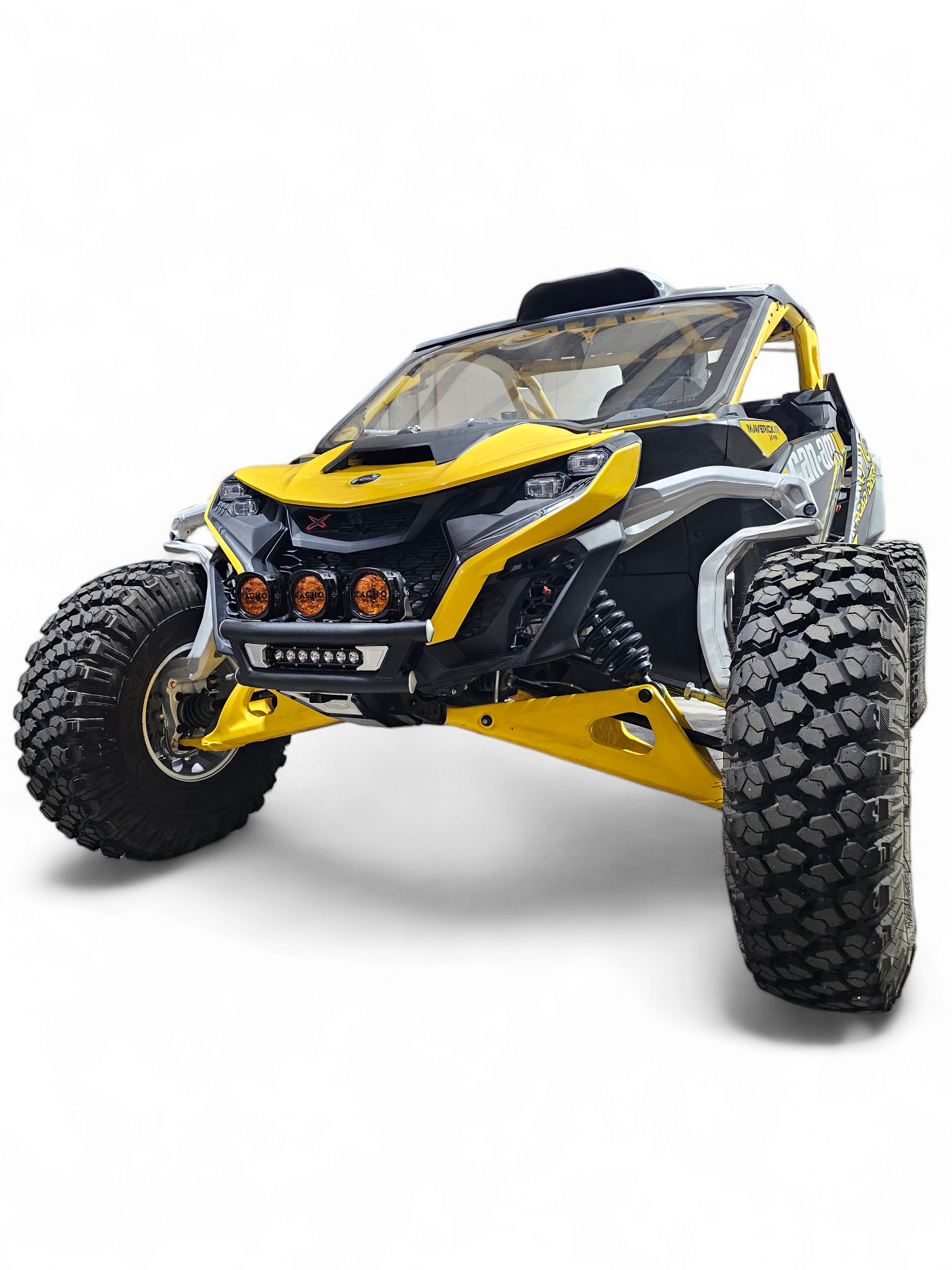Photo of 2024 + Can-Am Maverick R Amp front winch bumper by Elektric Offroad - Premium for UTVs / Side by Sides