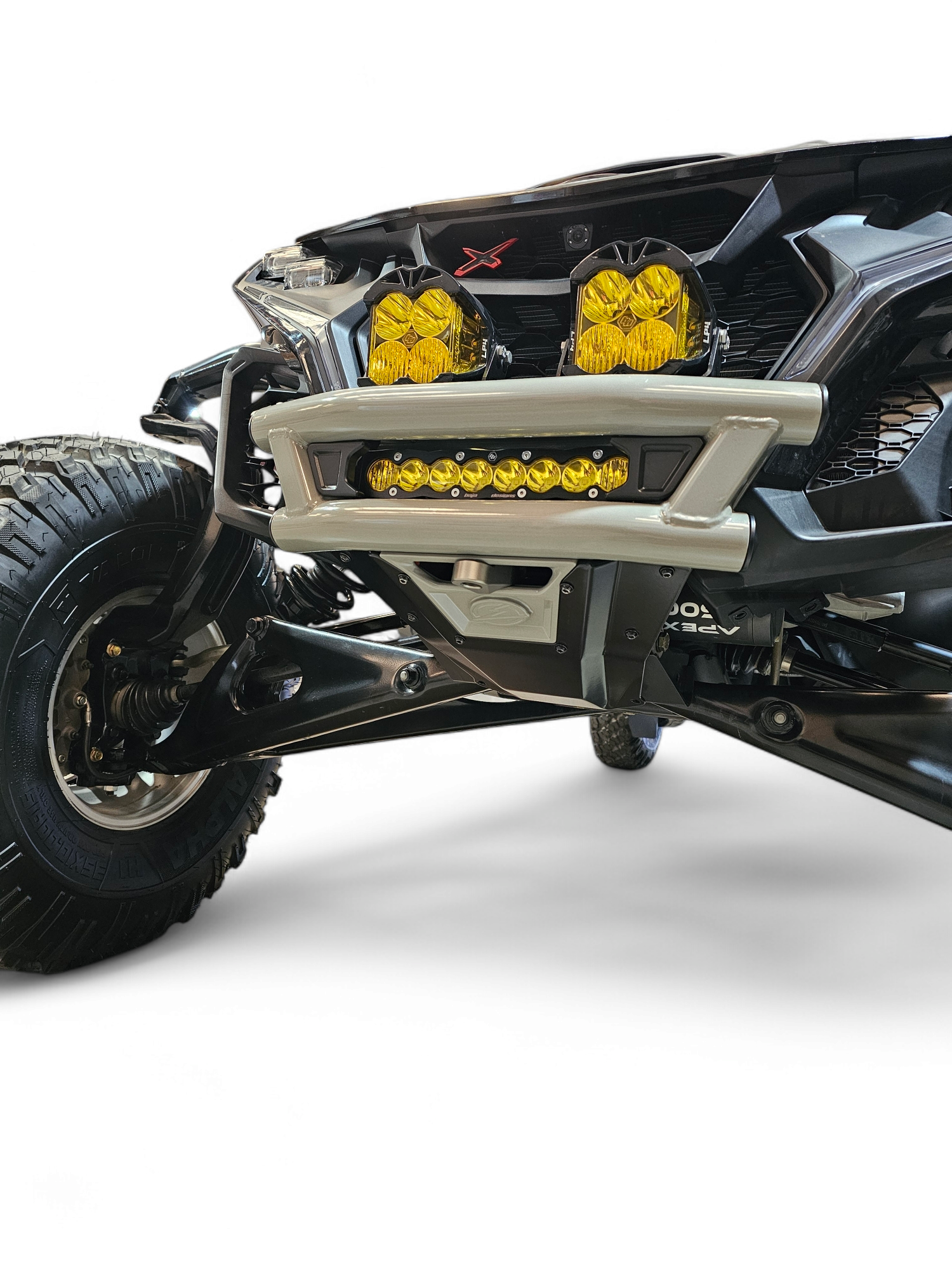 Photo of 2024 + Can-Am Maverick R Amp front winch bumper by Elektric Offroad - Premium for UTVs / Side by Sides