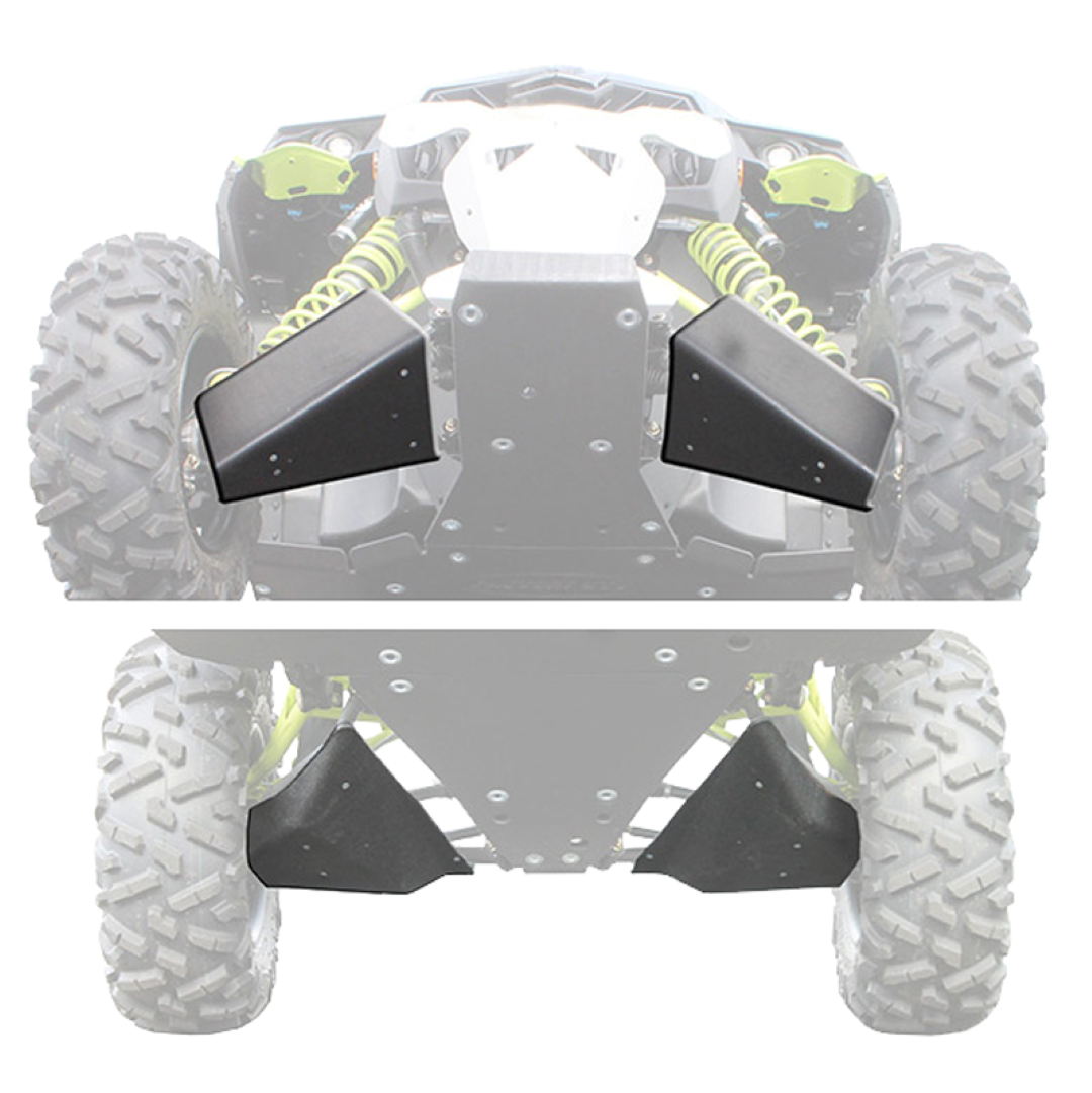 Photo of Can-Am Maverick & Maverick MAX UHMW A-Arm Guards by Factory UTV - Premium A-Arm Guards for UTVs / Side by Sides