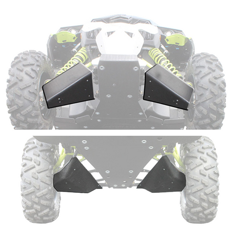 Photo of Can-Am Maverick & Maverick MAX UHMW A-Arm Guards by Factory UTV - Premium A-Arm Guards for UTVs / Side by Sides