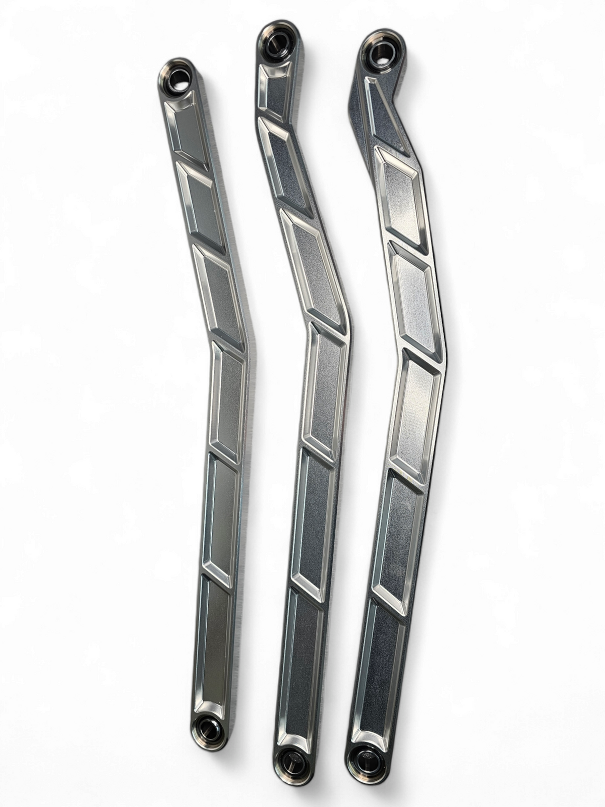 Elektric Offroad - 2017-Current Can-Am X3 Maverick 72" High Clearance Radius Rods - Clear Finish