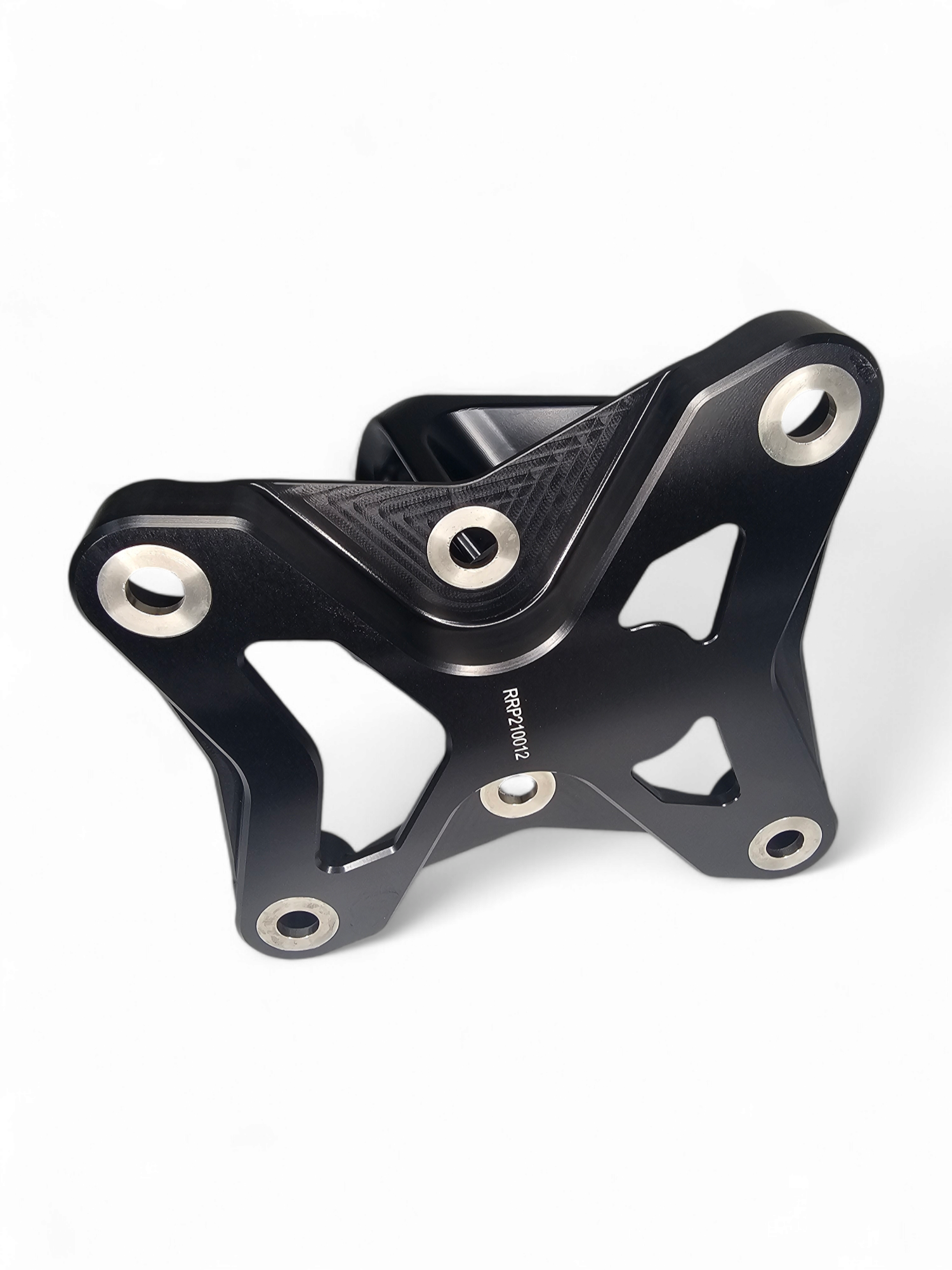 Elektric Offroad - 2017 to current Can Am X3 Maverick 6 bolt EOD XL Radius Rod Plate with Tow Hook Black