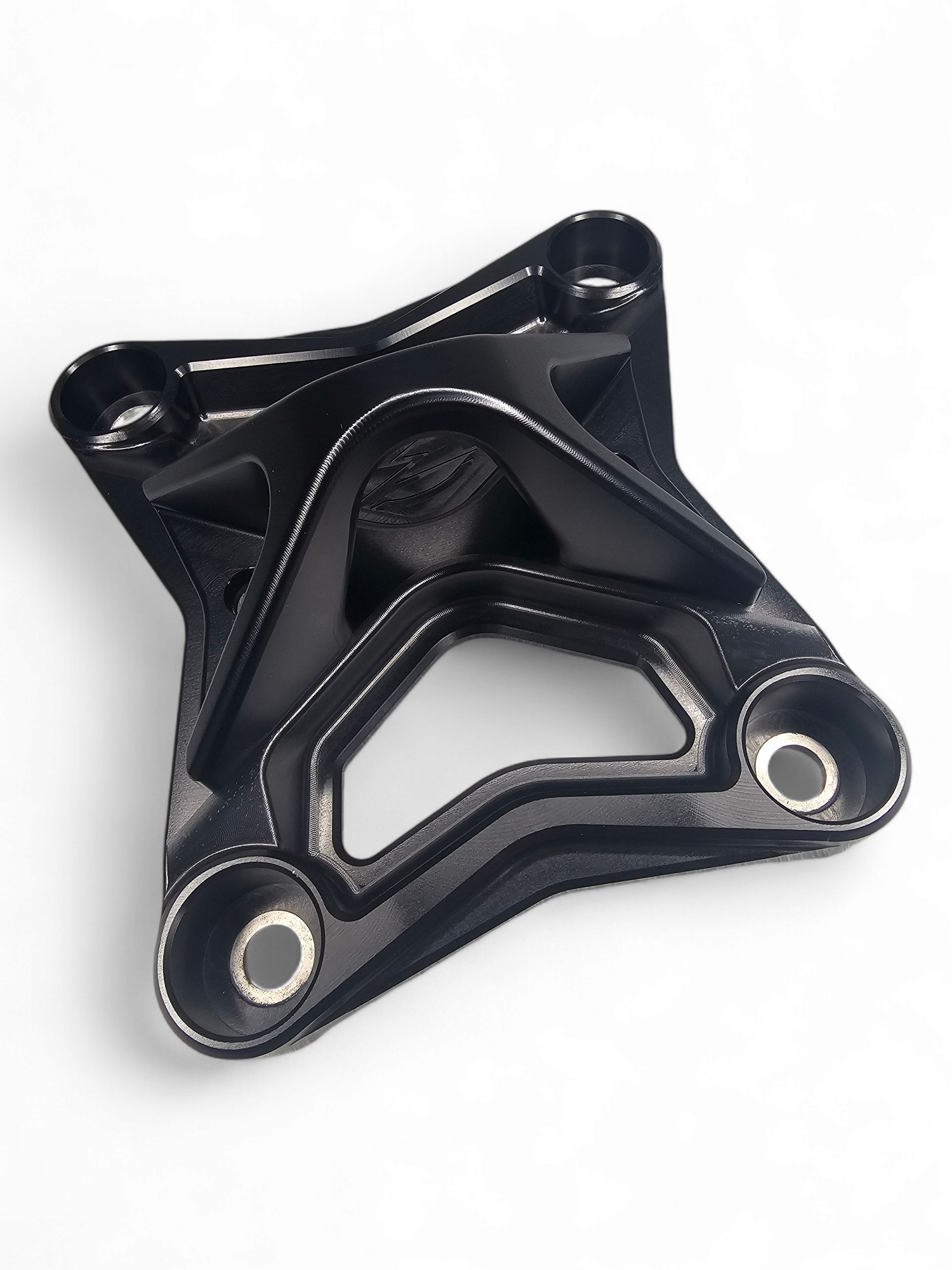 Photo of 2017 to current Can Am X3 Maverick 6 bolt EOD XL Radius Rod Plate with Tow Hook Black by Elektric Offroad - Premium 2017+ Can Am X3 Maverick Volt Front Winch Bumper for UTVs / Side by Sides