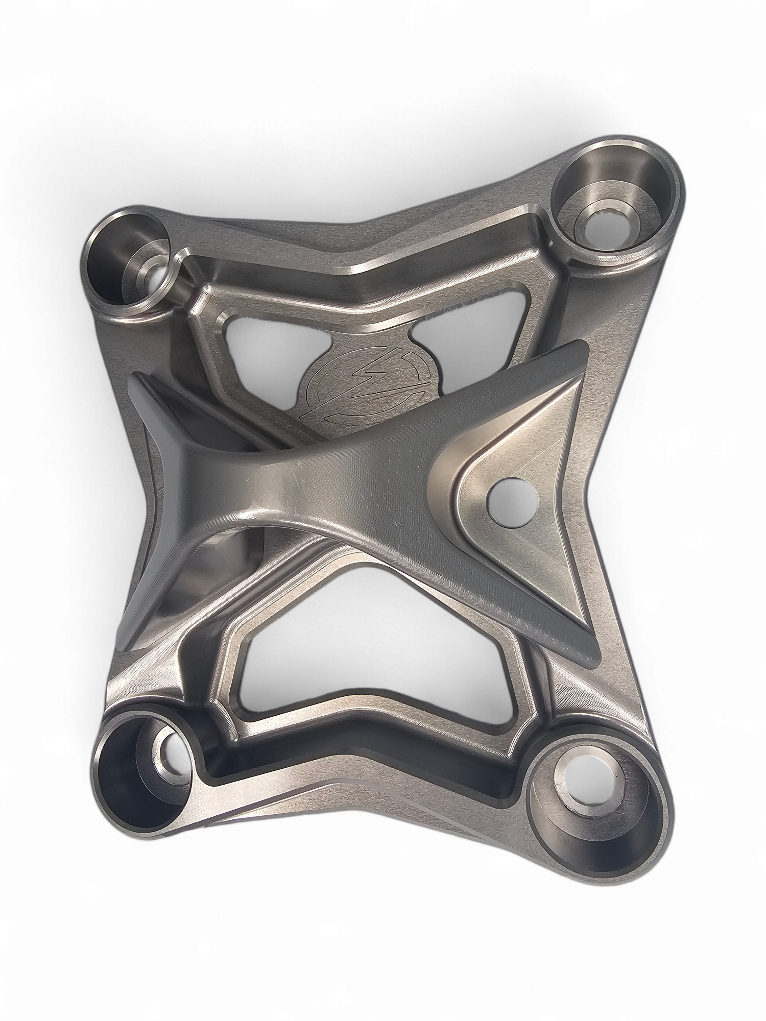 Photo of 2017 to current Can Am X3 Maverick 6 bolt EOD XL Radius Rod Plate with Tow Hook Gun Metal by Elektric Offroad - Premium 2017+ Can Am X3 Maverick Volt Front Winch Bumper for UTVs / Side by Sides