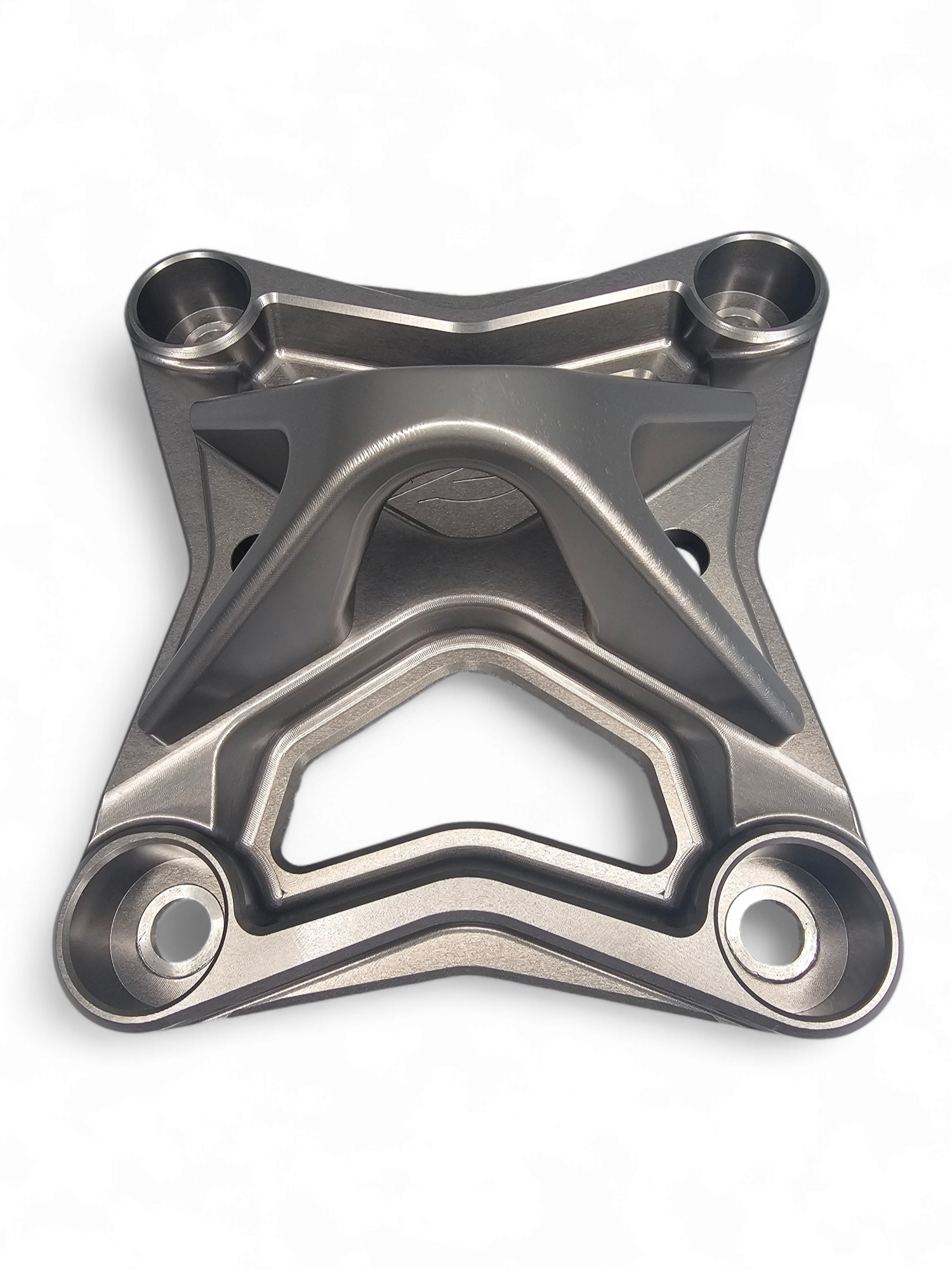 Photo of 2017 to current Can Am X3 Maverick 6 bolt EOD XL Radius Rod Plate with Tow Hook Gun Metal by Elektric Offroad - Premium 2017+ Can Am X3 Maverick Volt Front Winch Bumper for UTVs / Side by Sides