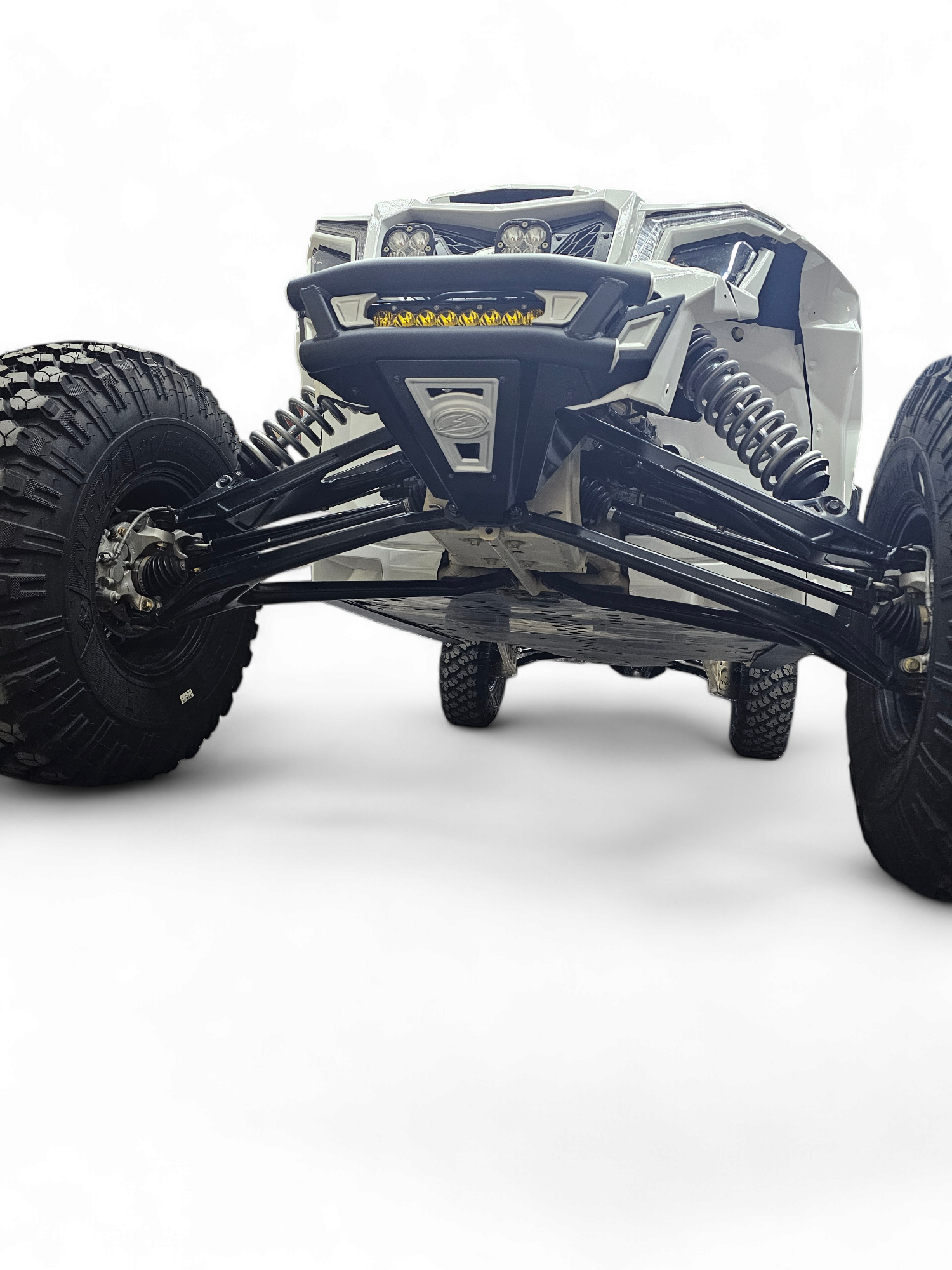Photo of 2017 + Can-Am X3 Maverick Amp Front Bumper by Elektric Offroad - Premium 2017+ Can Am X3 Maverick Volt Front Winch Bumper for UTVs / Side by Sides