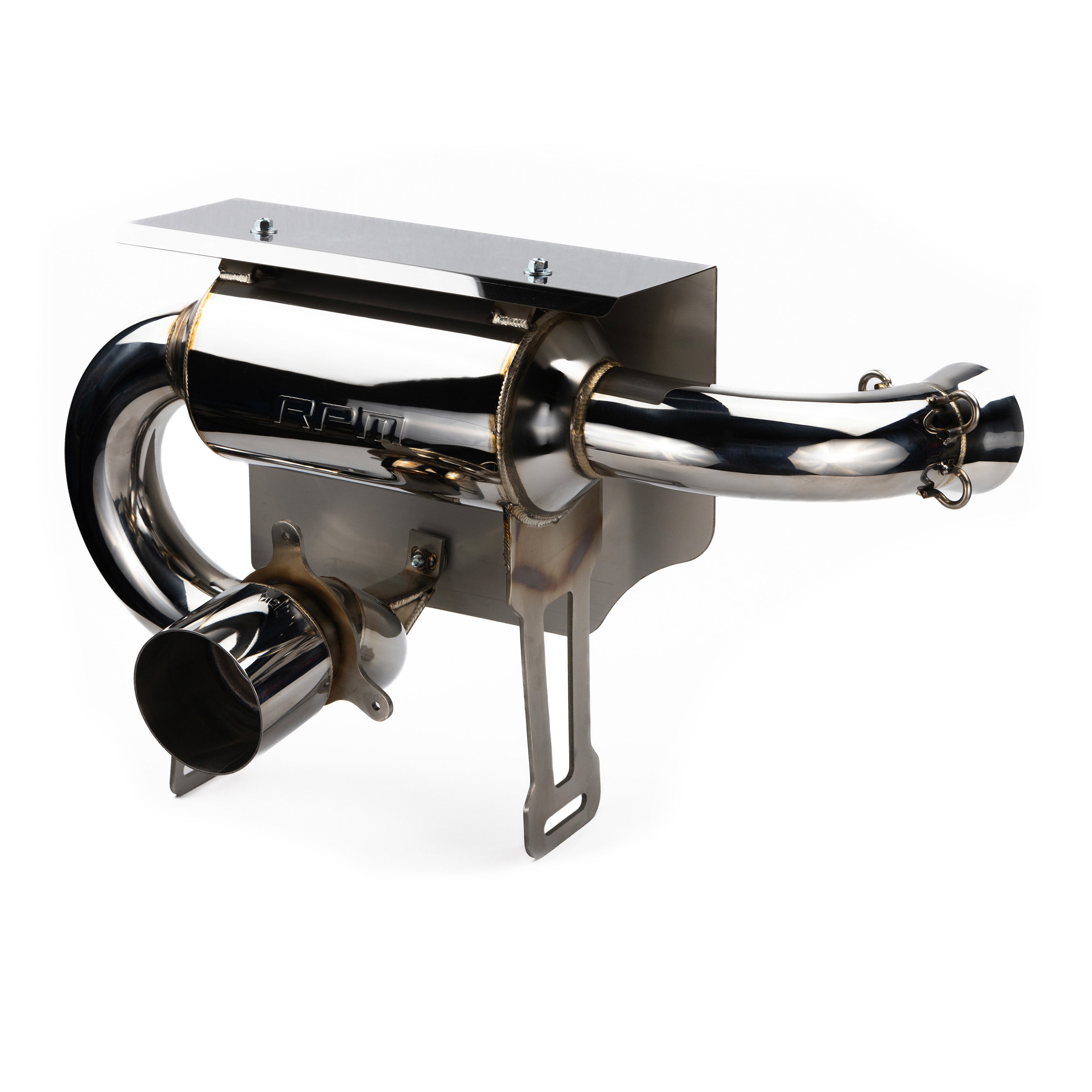 Photo of RPM SXS RPM X3 Slip On Exhaust Sport Muffler Can-Am Maverick X3 Turbo R & RR 2017-2025 by RPM SXS - Premium for UTVs / Side by Sides