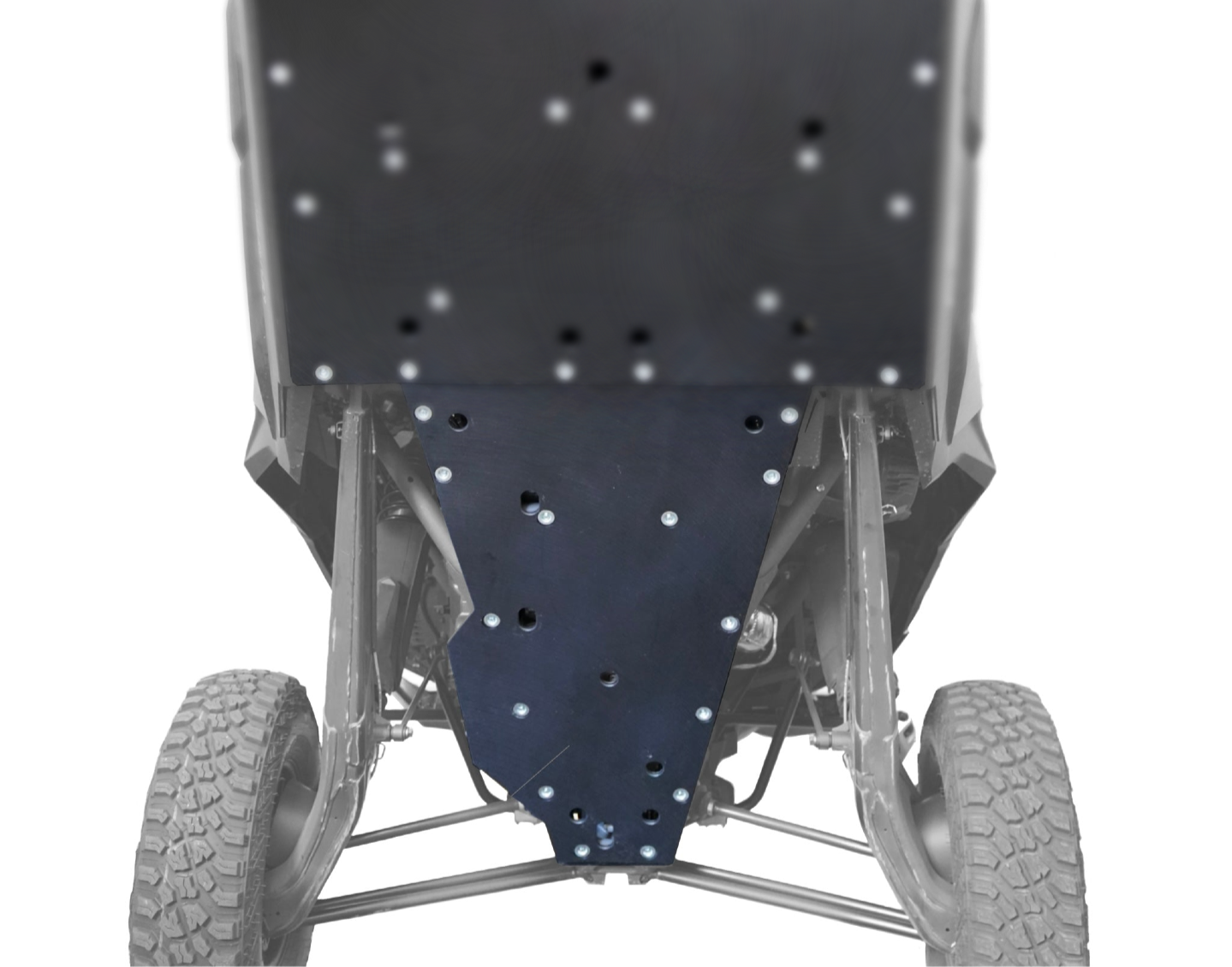Can-Am Maverick R X RC UHMW Rear Skid Plate