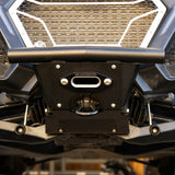 SDR Motorsports Single Tube Front Bumper with Winch Skid Plate for Can-Am Maverick R
