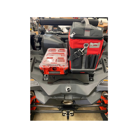 Photo of Can-Am X3 Milwaukee Packout Mount by AJK Offroad - Premium for UTVs / Side by Sides