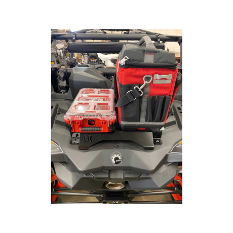 Photo of Can-Am X3 Milwaukee Packout Mount by AJK Offroad - Premium for UTVs / Side by Sides