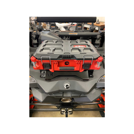 Photo of Can-Am X3 Milwaukee Packout Mount by AJK Offroad - Premium for UTVs / Side by Sides
