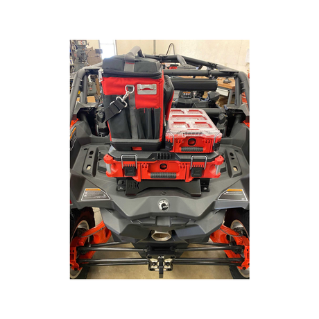 Photo of Can-Am X3 Milwaukee Packout Mount by AJK Offroad - Premium for UTVs / Side by Sides