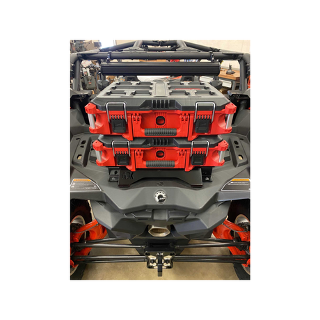 Photo of Can-Am X3 Milwaukee Packout Mount by AJK Offroad - Premium for UTVs / Side by Sides