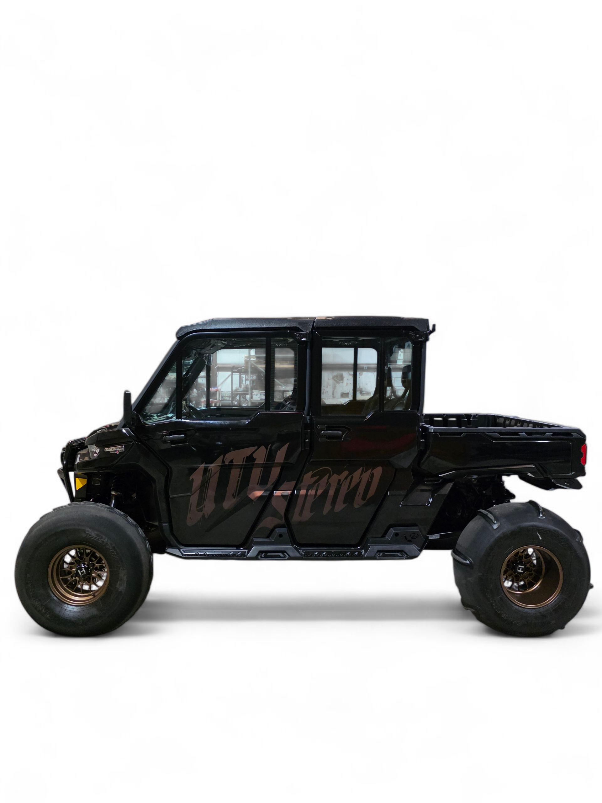 Elektric Offroad - 2016+ Can Am Defender HD10 Rock Steps (4 Seat)