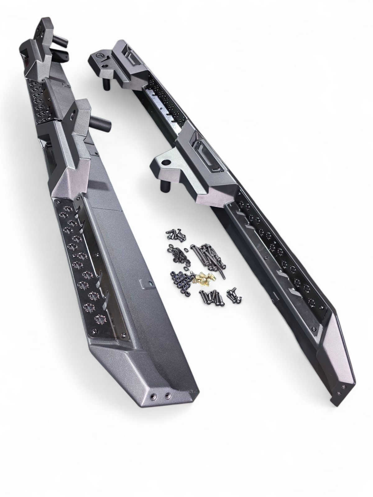 2016+ Can Am Defender HD10 Rocker Steps (4 Seat) - Elektric Offroad