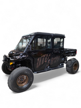2016+ Can Am Defender HD10 Rocker Steps (4 Seat) - Elektric Offroad