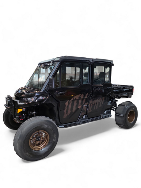 2016+ Can Am Defender HD10 Rocker Steps (4 Seat) - Elektric Offroad