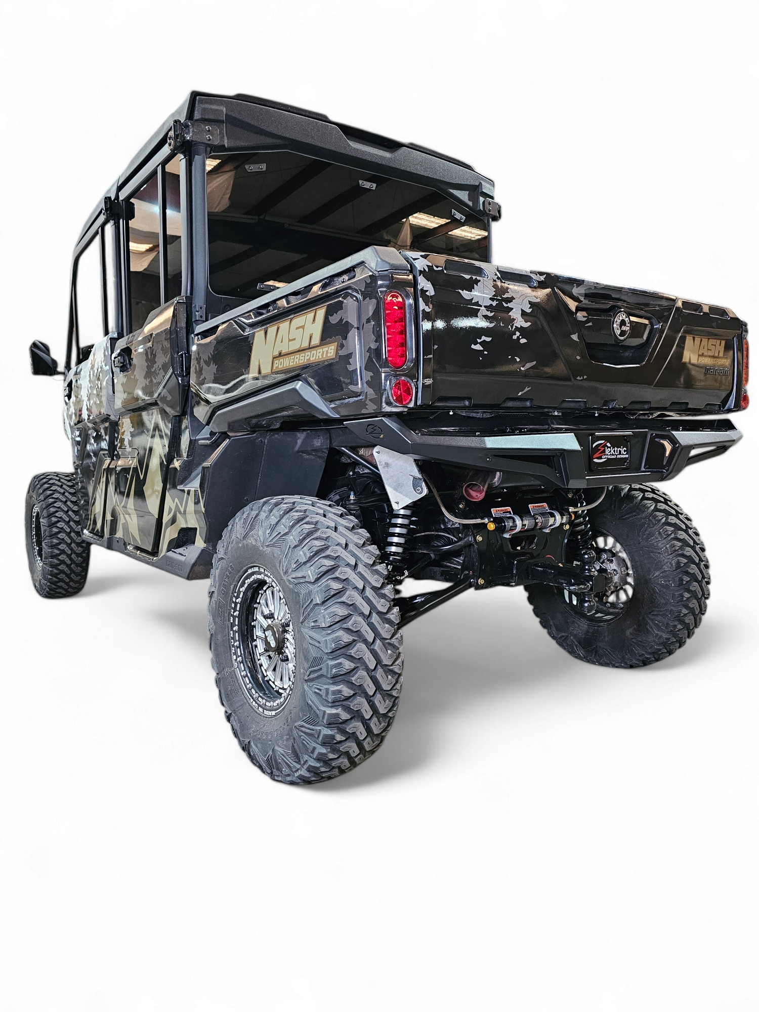 Photo of 2016+ Can-Am Defender Volt Rear Bumper by www.elektricoffroad.com - Premium for UTVs / Side by Sides