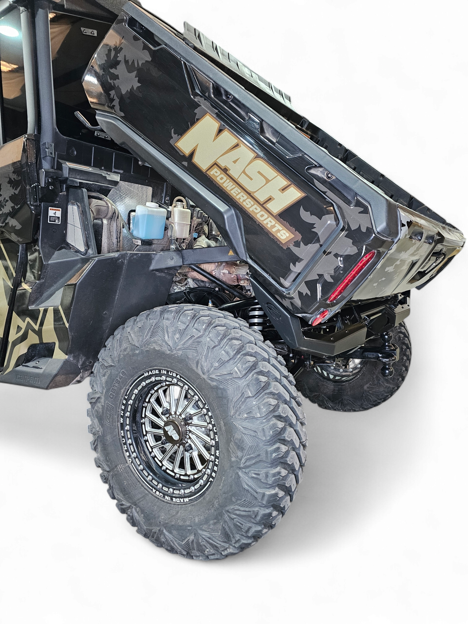 Photo of 2016+ Can-Am Defender Volt Rear Bumper by www.elektricoffroad.com - Premium for UTVs / Side by Sides