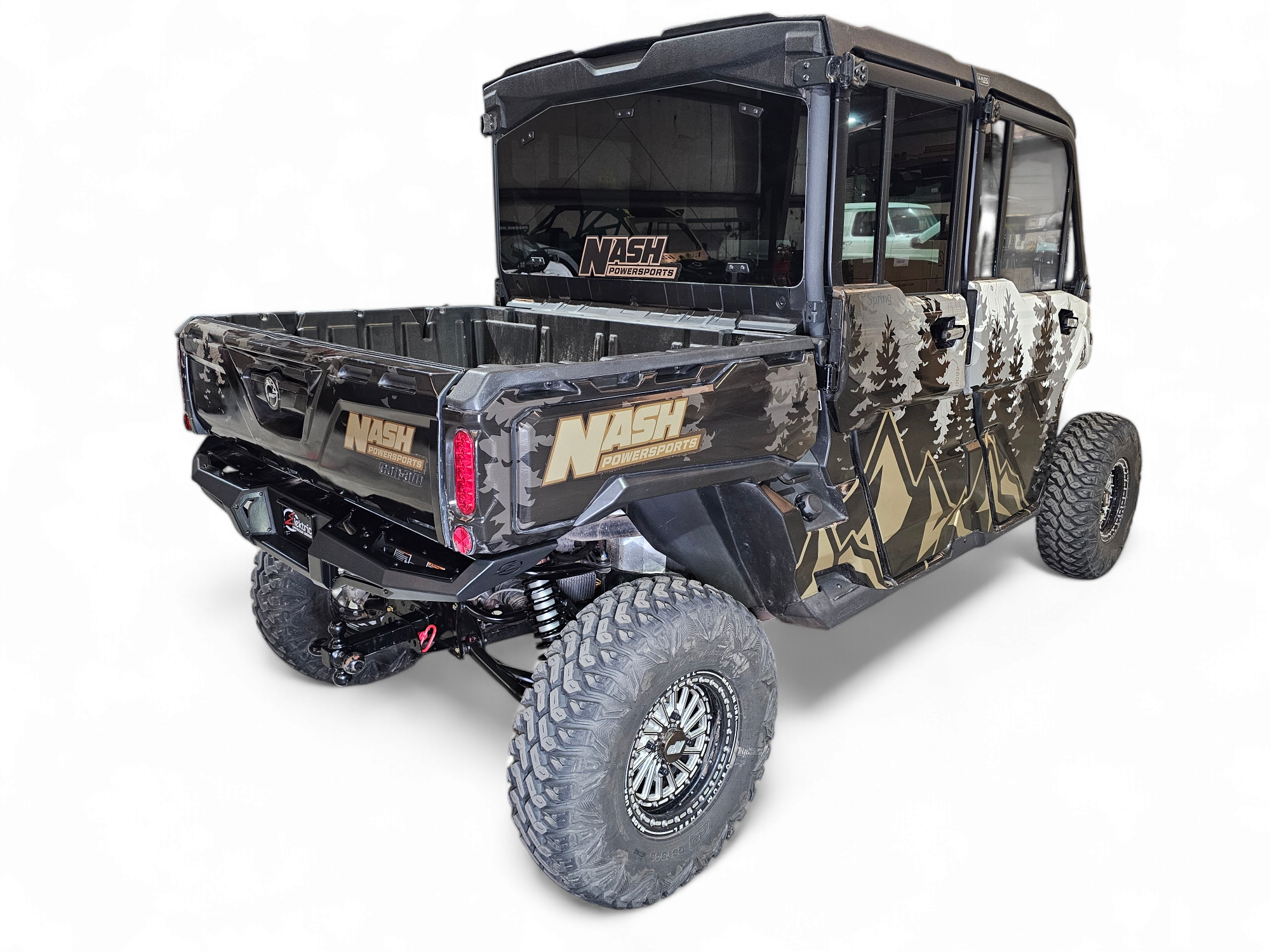 Photo of 2016+ Can-Am Defender Volt Rear Bumper by www.elektricoffroad.com - Premium for UTVs / Side by Sides