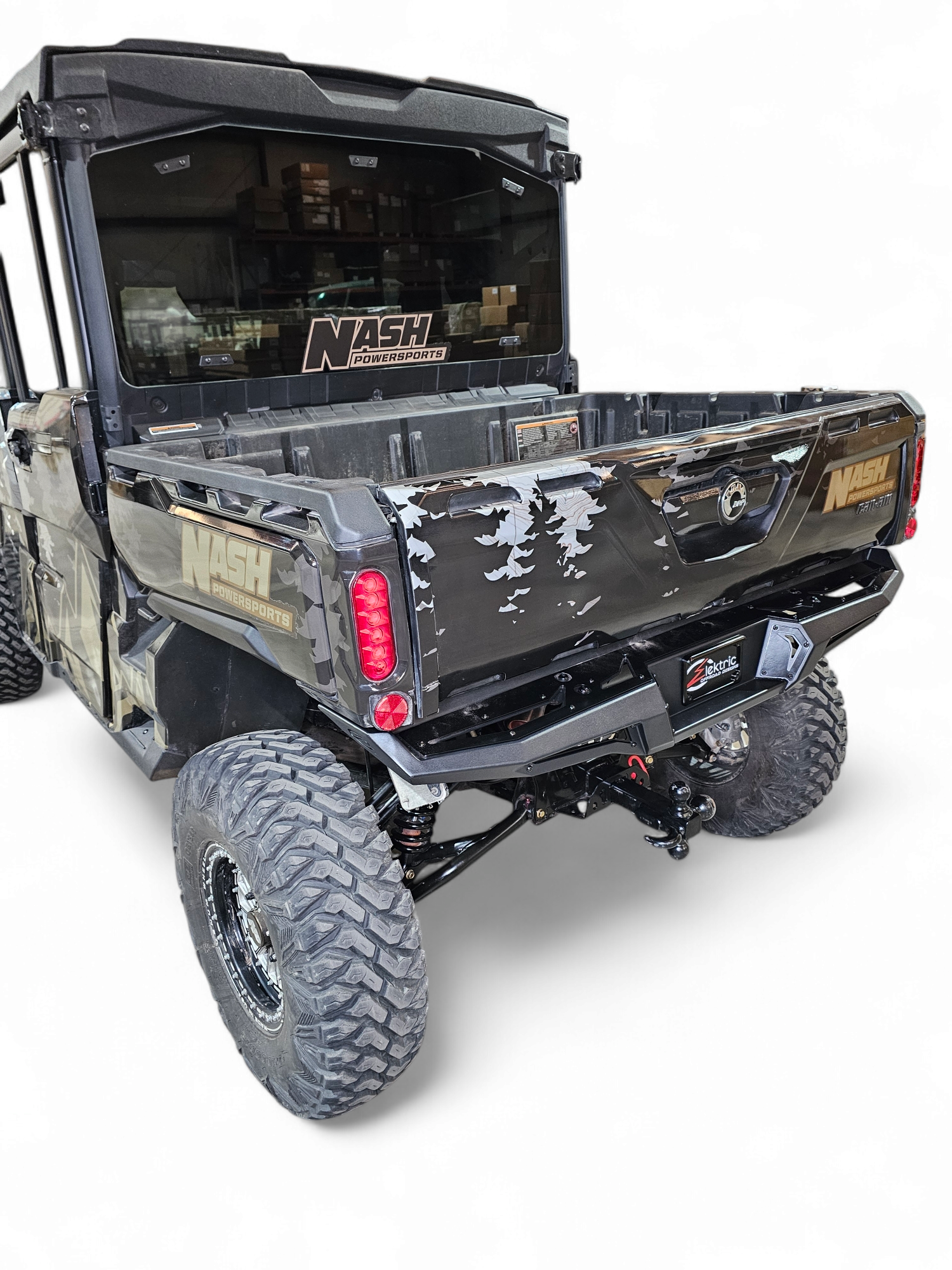 Photo of 2016+ Can-Am Defender Volt Rear Bumper by www.elektricoffroad.com - Premium for UTVs / Side by Sides