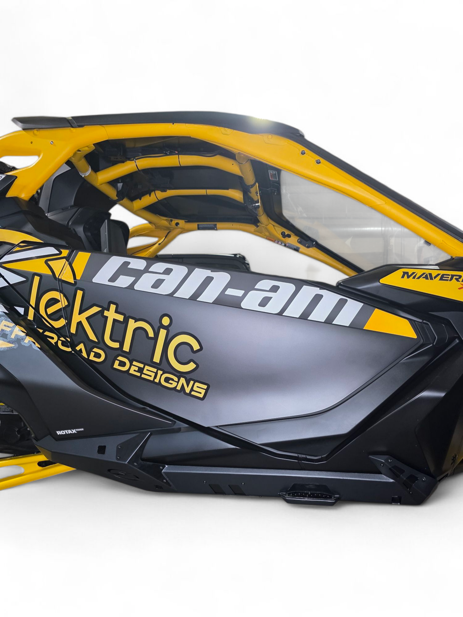 Photo of 2024+ Can Am Maverick R Volt Rocker Steps (2 Seat) by Elektric Offroad - Premium for UTVs / Side by Sides