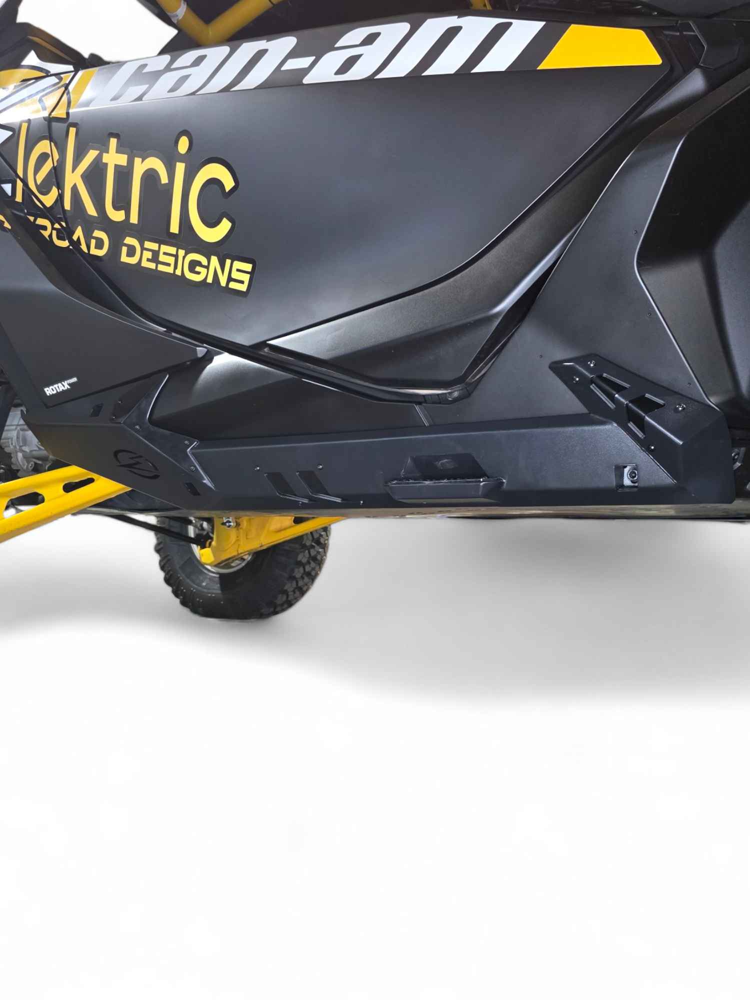 Photo of 2024+ Can Am Maverick R Volt Rocker Steps (2 Seat) by Elektric Offroad - Premium for UTVs / Side by Sides