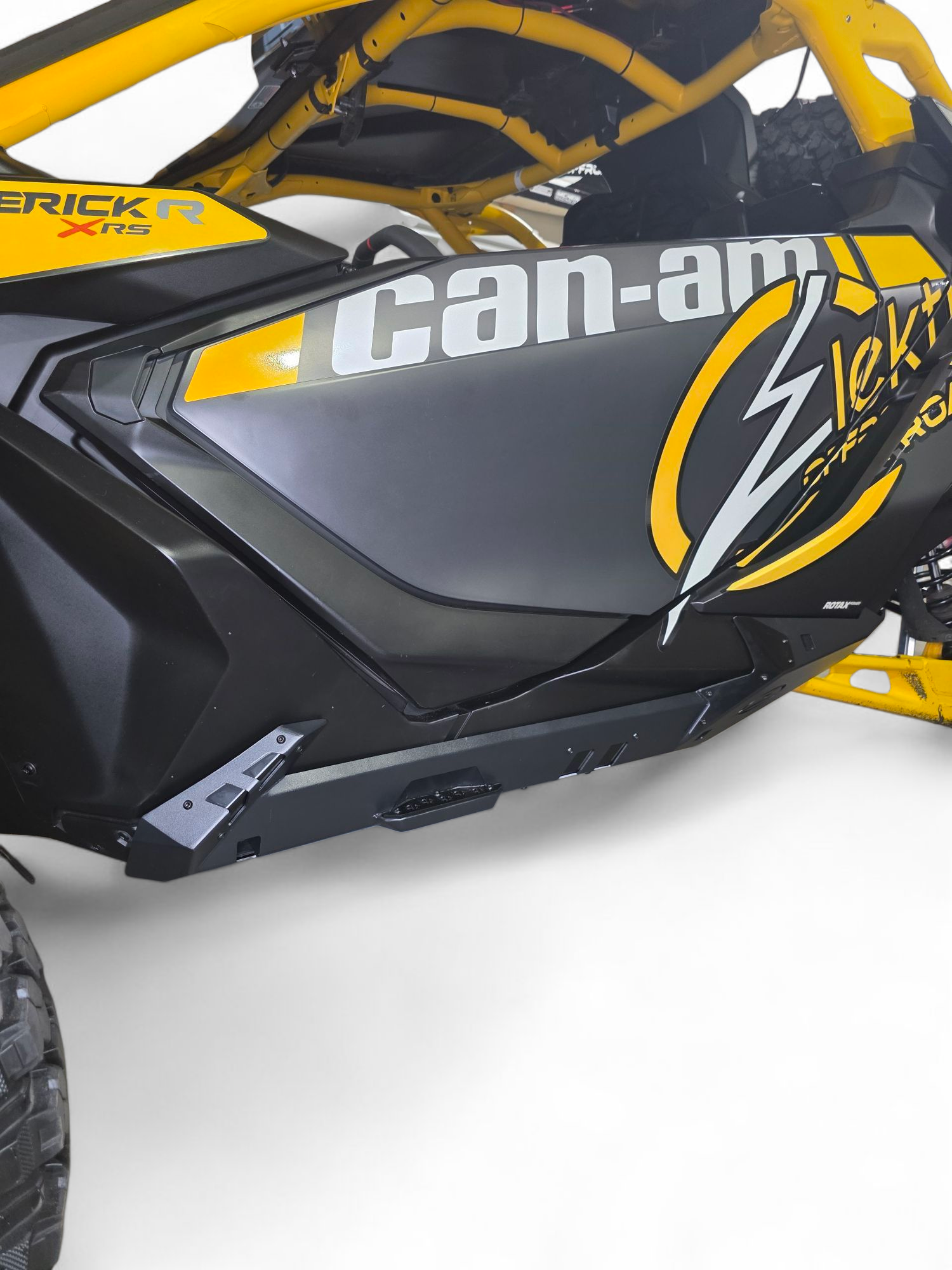Photo of 2024+ Can Am Maverick R Volt Rocker Steps (2 Seat) by Elektric Offroad - Premium for UTVs / Side by Sides