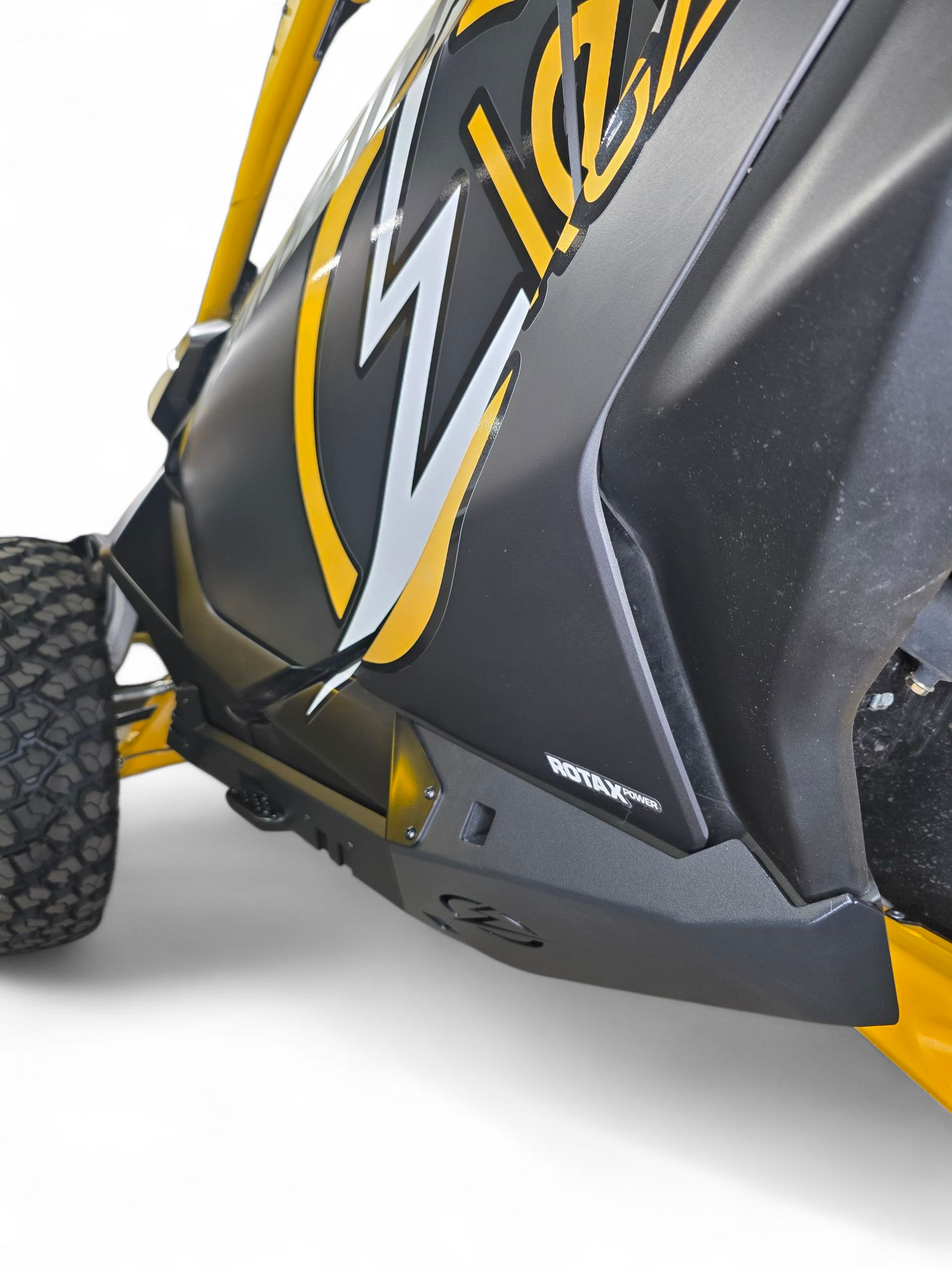 Photo of 2024+ Can Am Maverick R Volt Rocker Steps (2 Seat) by Elektric Offroad - Premium for UTVs / Side by Sides