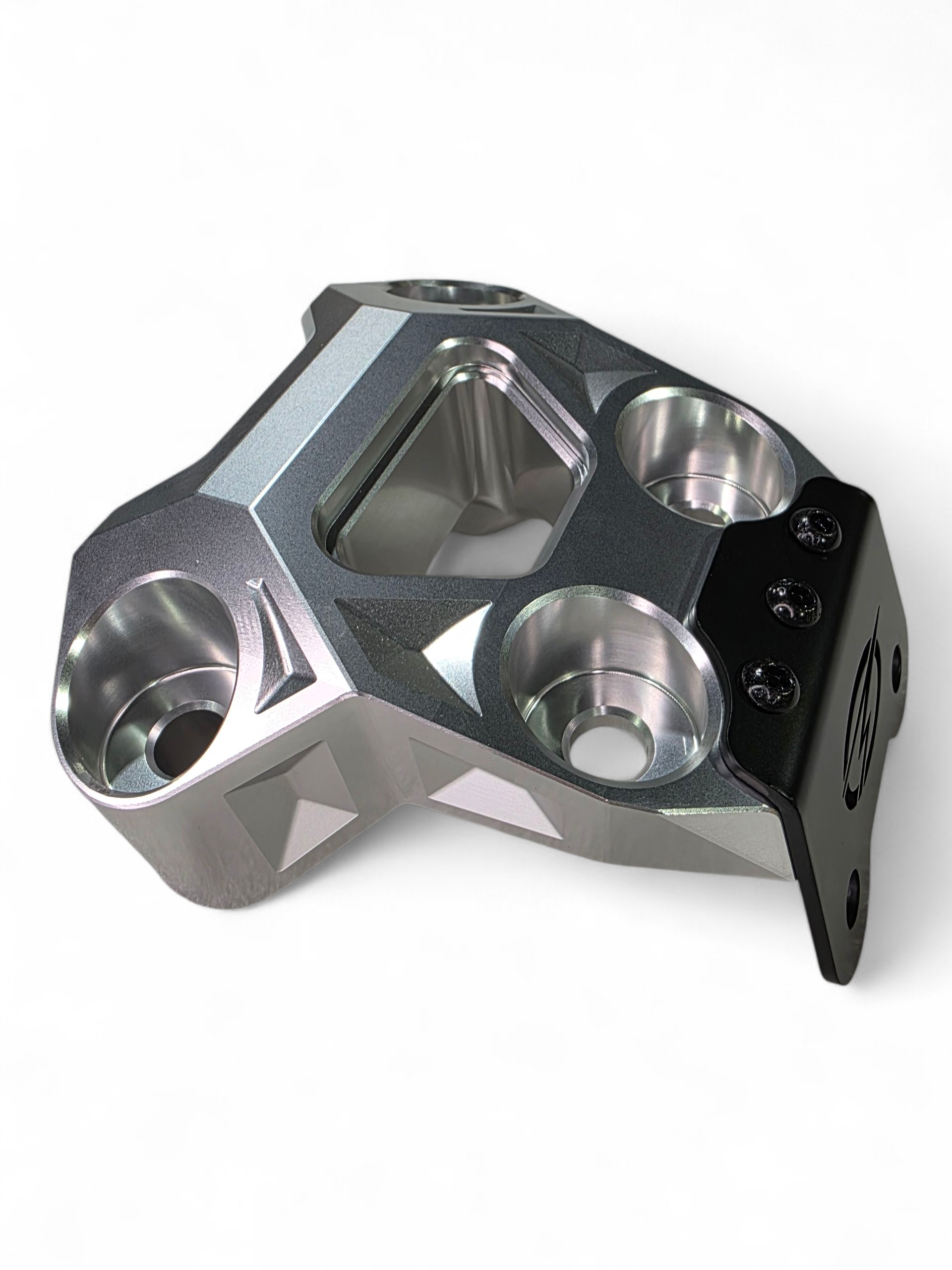 Photo of 2024+ Can Am Maverick R Radius Rod Plate (Clear) by Elektric Offroad - Premium for UTVs / Side by Sides
