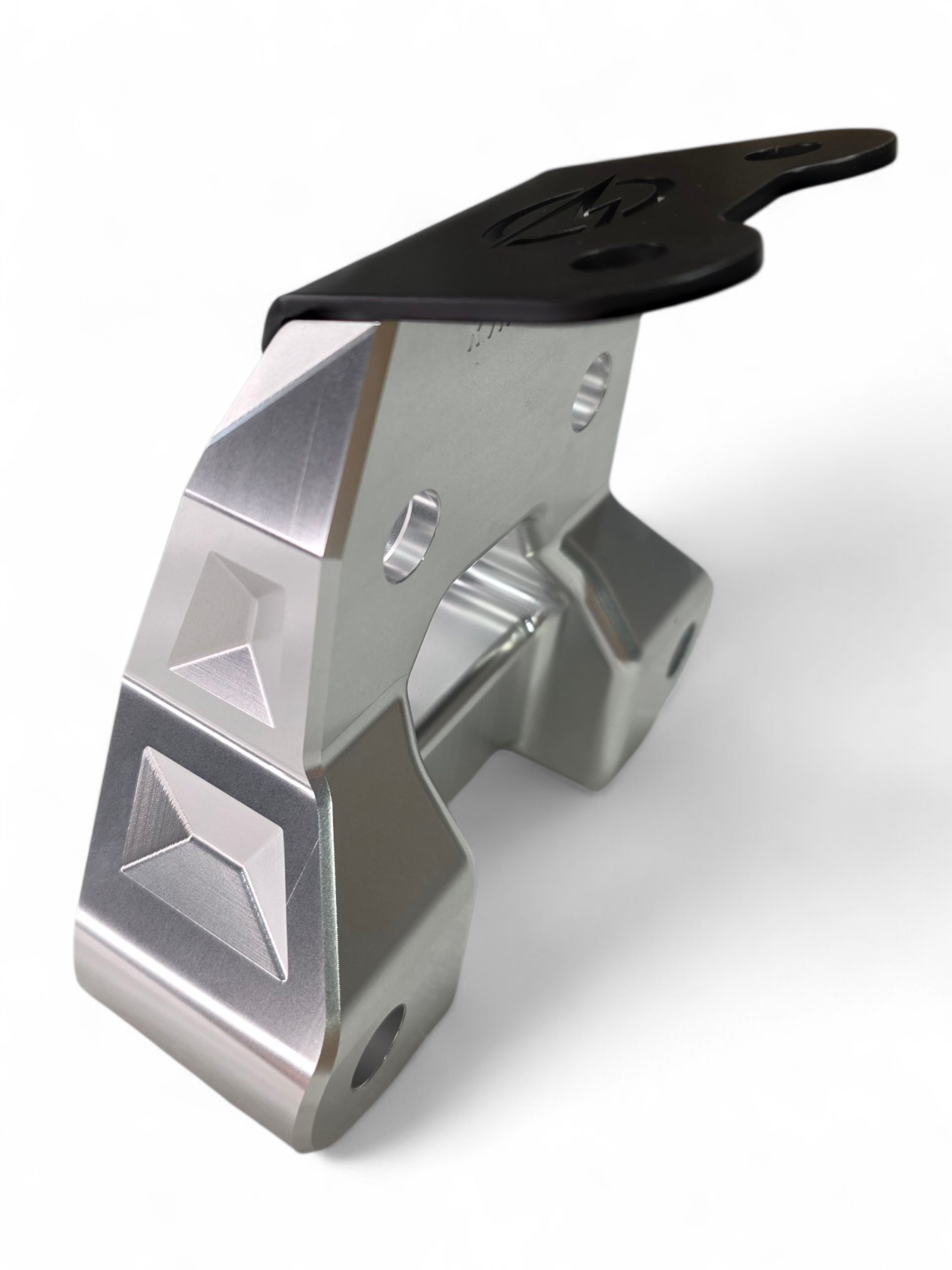 Photo of 2024+ Can Am Maverick R Radius Rod Plate (Clear) by Elektric Offroad - Premium for UTVs / Side by Sides