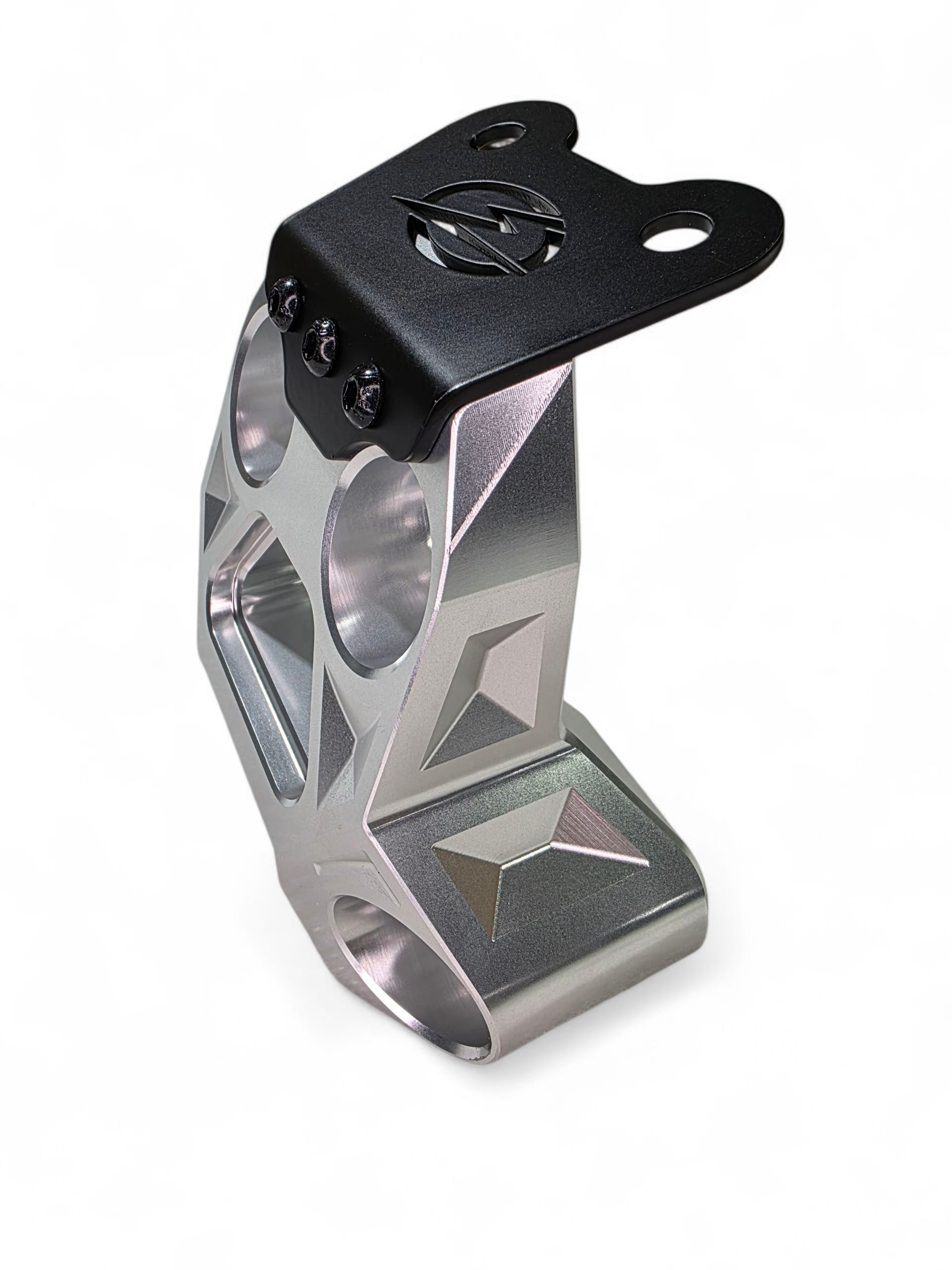Photo of 2024+ Can Am Maverick R Radius Rod Plate (Clear) by Elektric Offroad - Premium for UTVs / Side by Sides