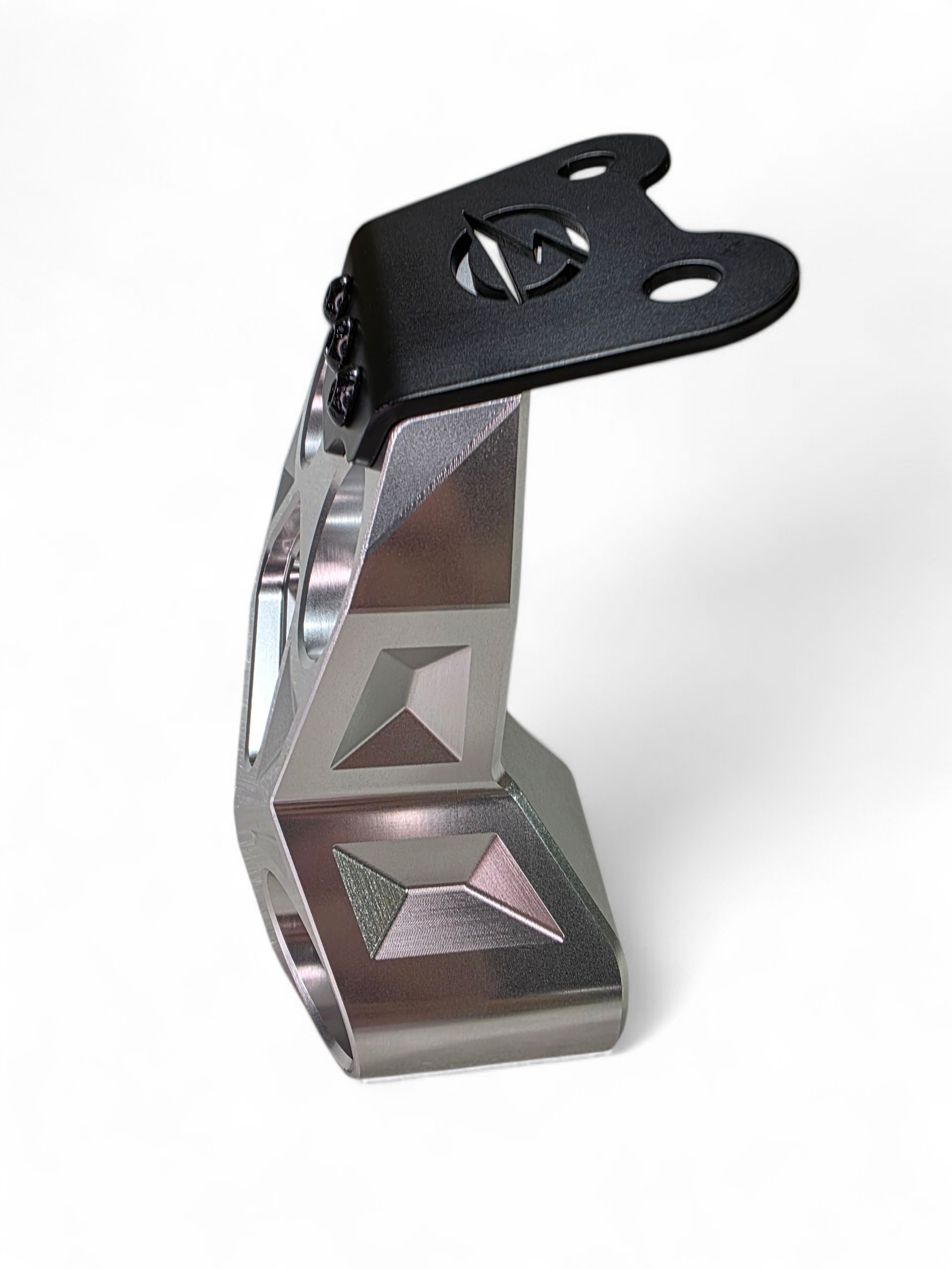 Photo of 2024+ Can Am Maverick R Radius Rod Plate (Clear) by Elektric Offroad - Premium for UTVs / Side by Sides